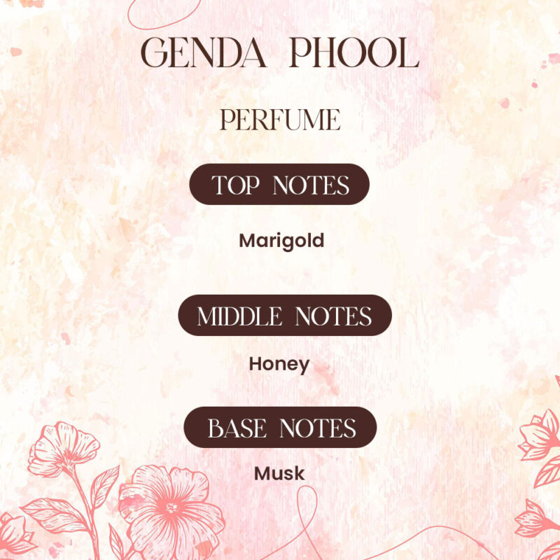 Genda Phool Perfume Oil Roll-On 6ml - Image 2