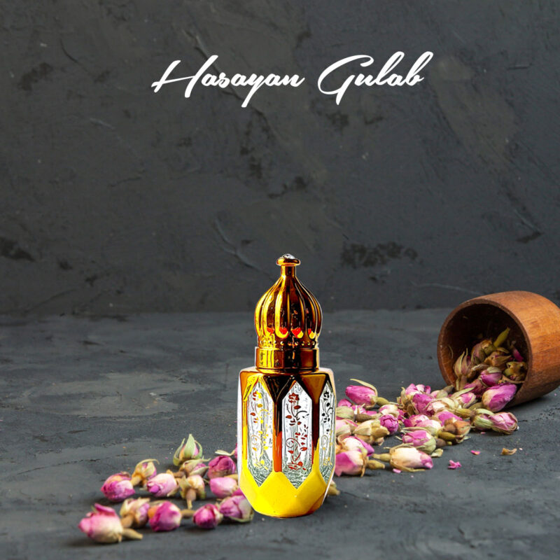 Hasayan Gulab Perfume Oil Roll-On 6ml