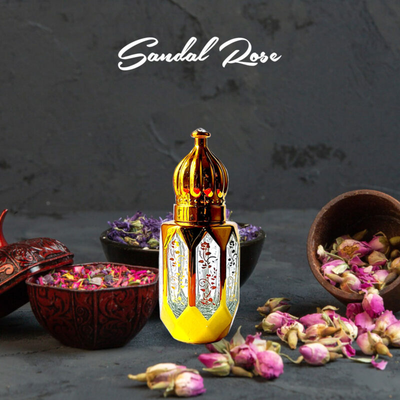 Sandal Rose Perfume Oil Roll-On 6ml