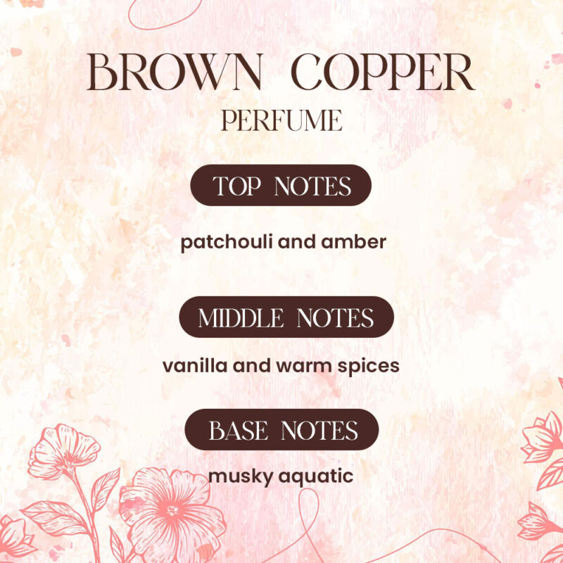 Brown Coper Perfume Oil Roll-On 6ml - Image 2