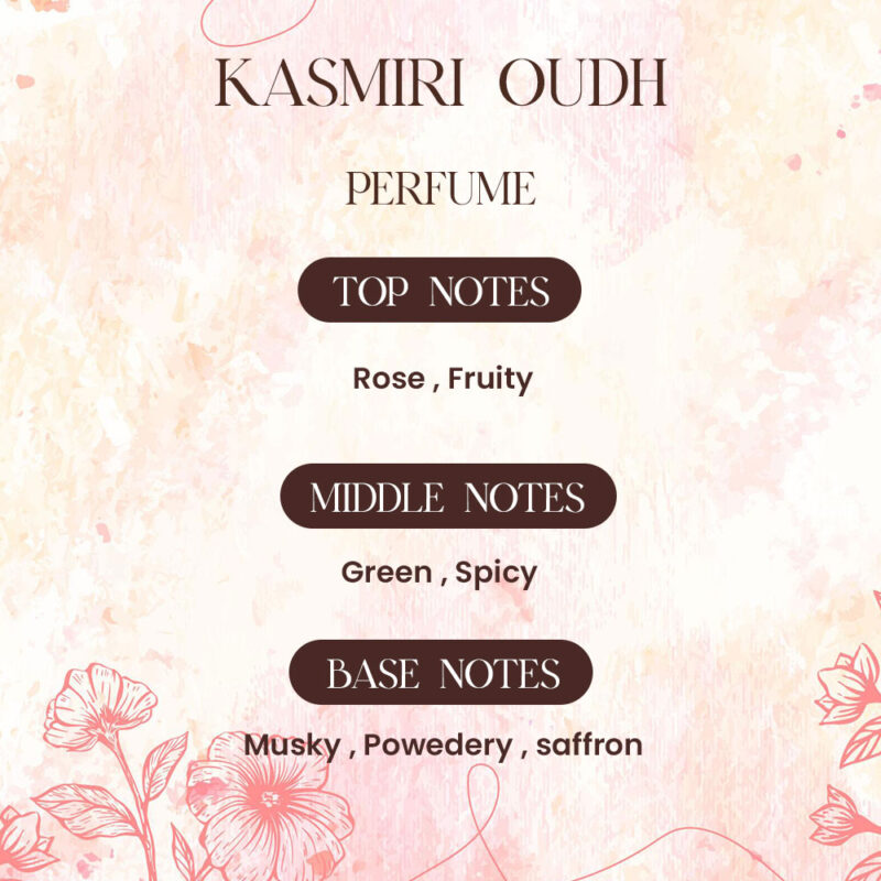 Kashmiri Oudh Perfume Oil Roll-On 6ml - Image 2